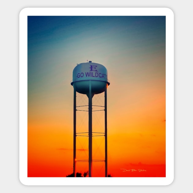 Sunrise In Elgin, Texas Sticker by davidbstudios